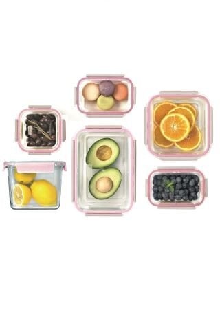 Glasslock Dikdörtgen Cam Saklama Kabı 2000 Ml