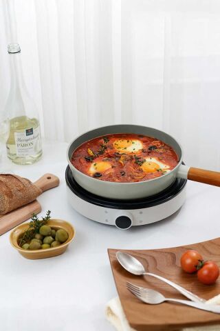 FİKA DİKDÖRTGEN ALUMİNYUM TAVA 30CM GRİ