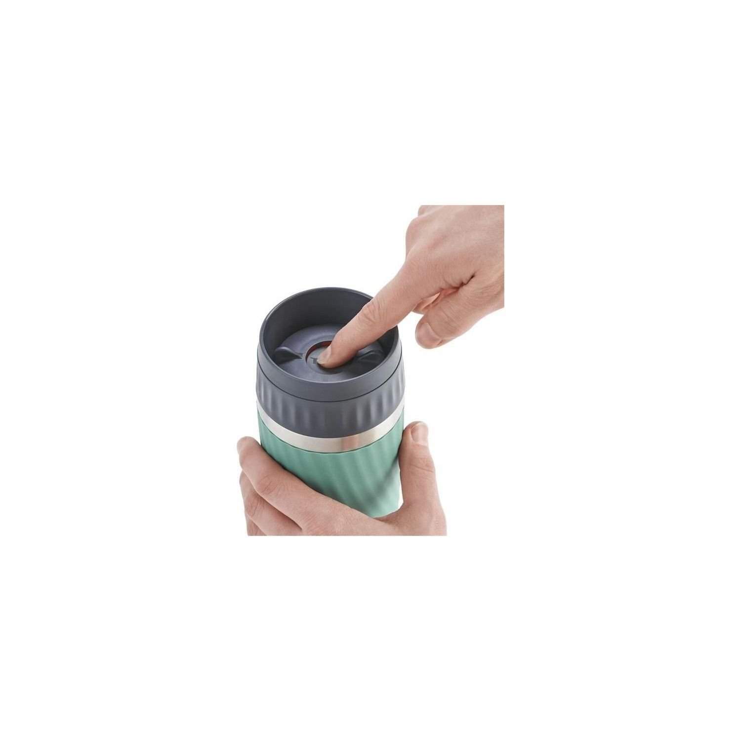 Emsa Travel Mug Termos Easy Twist Pastel Mavi 0,360 lt