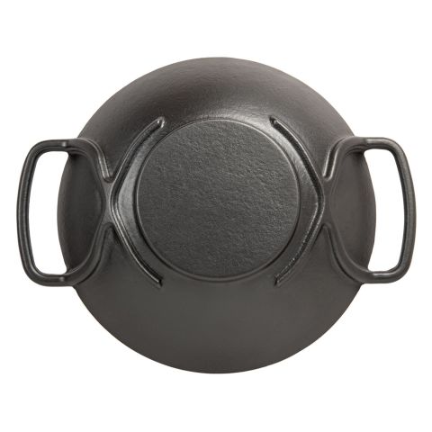 SÜREL DEMİR DÖKÜM WOK TAVA 35 CM MAT SİYAH