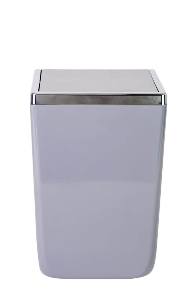 Primanova Toskana Çöp Kovası 6 Lt Gri M-SA05-07