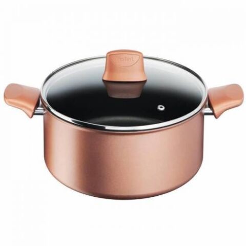 Tefal Titanium Chef Caramelle Derin Tencere 24 cm (2100110335)