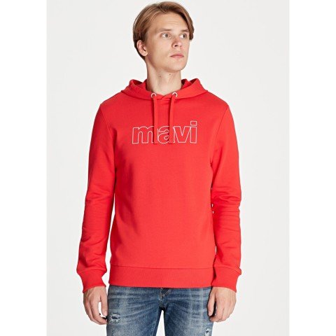Mavi Logo Kapüşonlu Sweatshirt 065606-27120