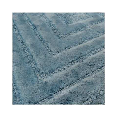 Maco Cotton Pamuklu 2'li Banyo Klozet Takımı 2266.1018 Mavi