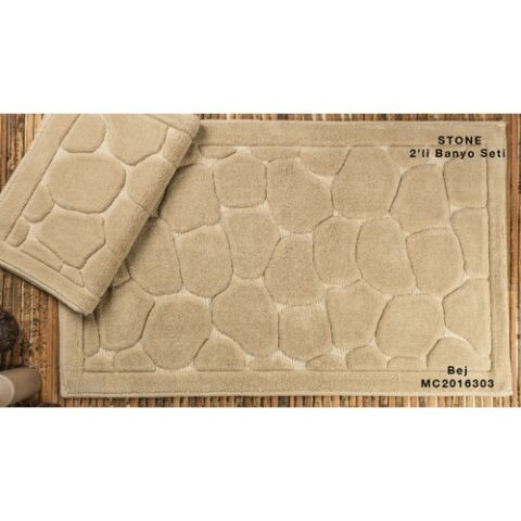 Maco Cotton Asos 2 li Klozet Takımı Bej