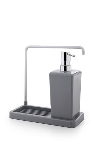 Primanova Luna Mutfak Sıvı Sabunluk Gri M-E56-07