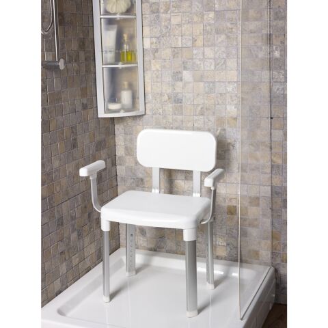 Primanova Cappadocia Sırt ve Kol Destekli Banyo Taburesi M-KV19-01