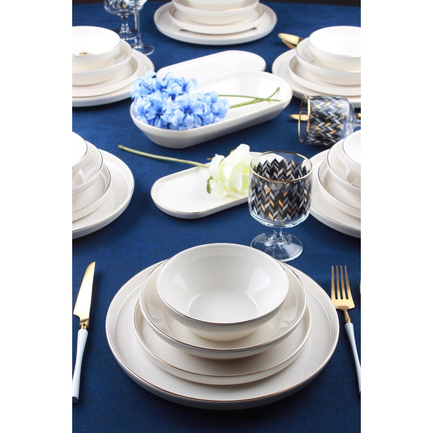 Acar Milenyum 27 Parça Yemek Takımı - XSH-012205/1