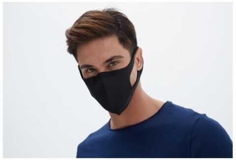 Blacskpade Yıkanabilir Maske -Siyah - 90021
