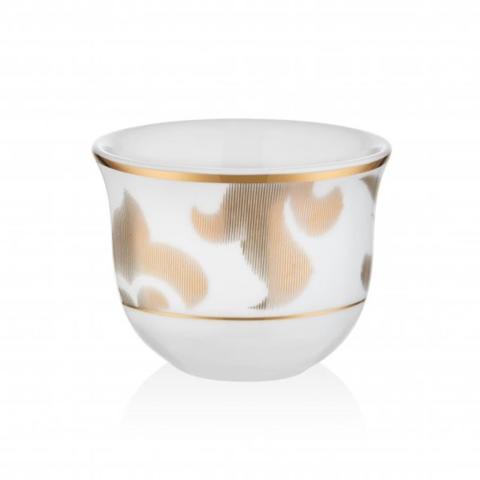 KOLEKSİYON GAWA KAHVE FİNCAN SET 6LI GOLD LEAF PR