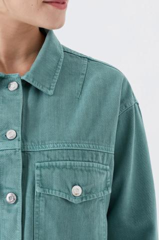 MAVİ CEPLİ CEKET ÇAĞLA YEŞİLİ