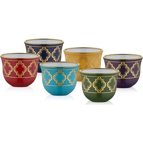 Koleksiyon Gawa Kahve Fincan Seti 6'lı Allegro Vıyana Premium