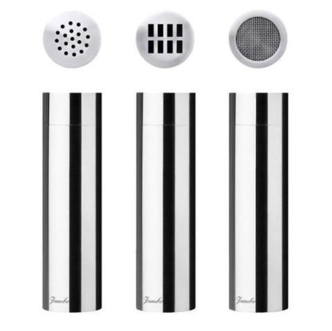 JUMBO  PASLANMAZ ÇELİK 3'LÜ BAHARAT SET