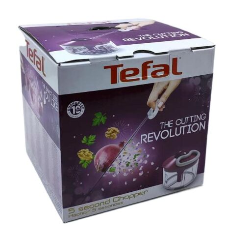 Tefal Manuel Doğrayıcı Rondo Festive 500ml Fuşya - 2100119759