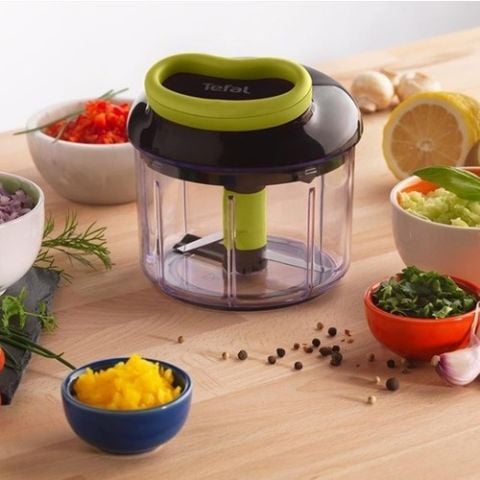 Tefal Manuel Doğrayıcı Rondo Siyah 900ML - 2100105212