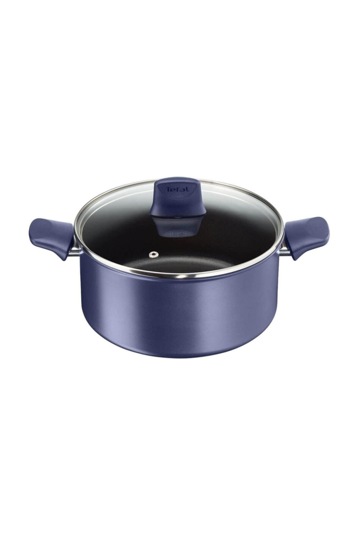 Tefal Titanium Mavi Chef Derin Tencere 24 cm