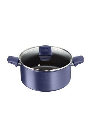 Tefal Titanium Mavi Chef Derin Tencere 24 cm