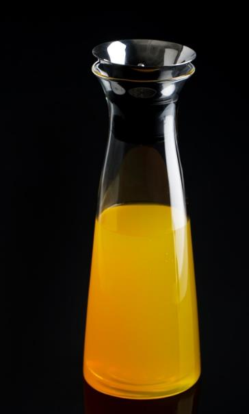 Acar Bloom Metal Kapaklı Cam Sürahi Sunumluk - 1000 ml - AC-011133/12