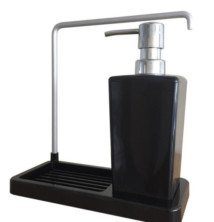 Primanova Luna Mutfak Sıvı Sabunluk Siyah M-E56-06
