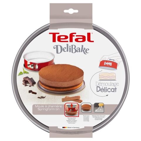 Tefal Delibake Kelepçeli Kek Kalıbı 28 cm (27cm) - 2100104748 - Made In Germany