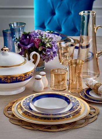 Koleksiyon Cassandra İngiliz Bone Chına 85 Parça 12 Kişilik Yemek Takımı