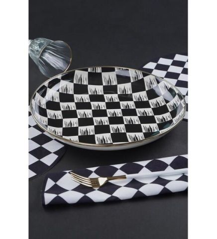 Qualita King Emaye Servis Tabak XAP-22-0245