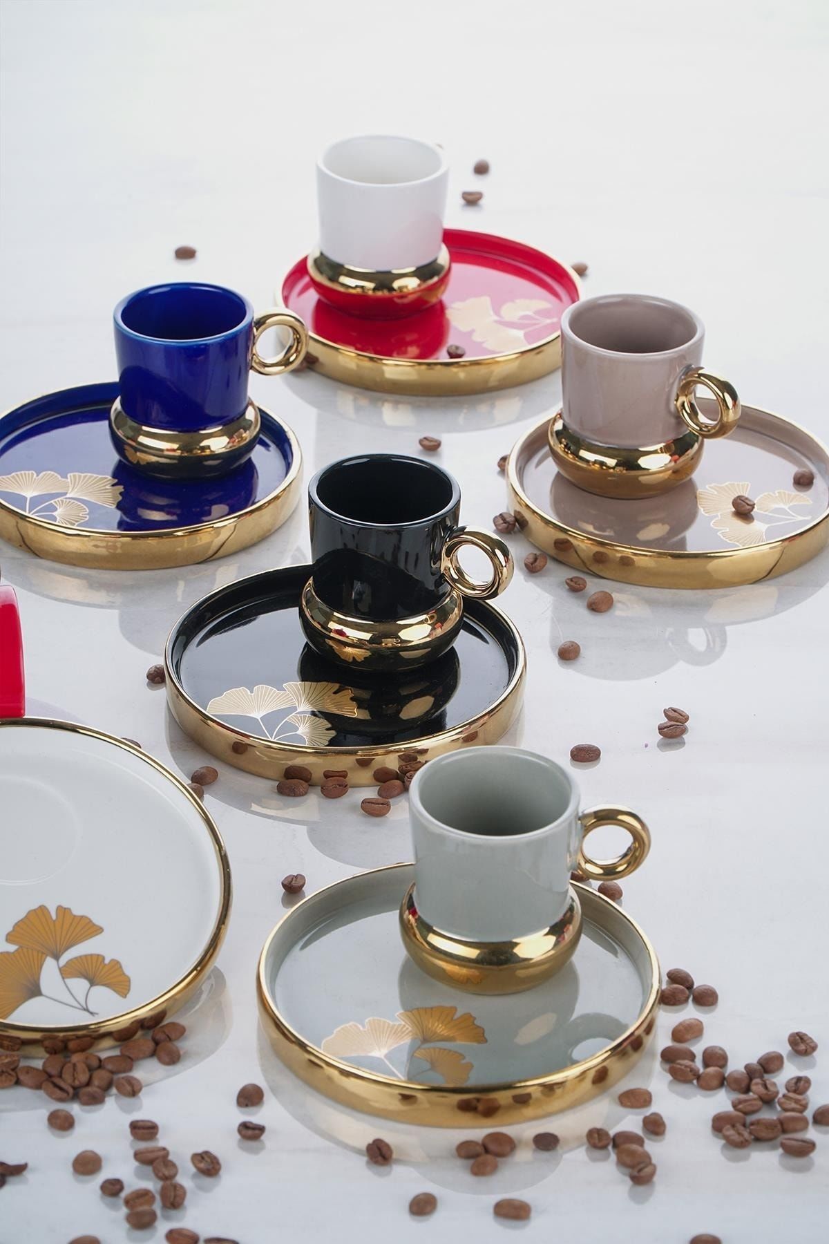 Acar November 6lı Porselen Kahve Fincanı Takımı KAI-011683