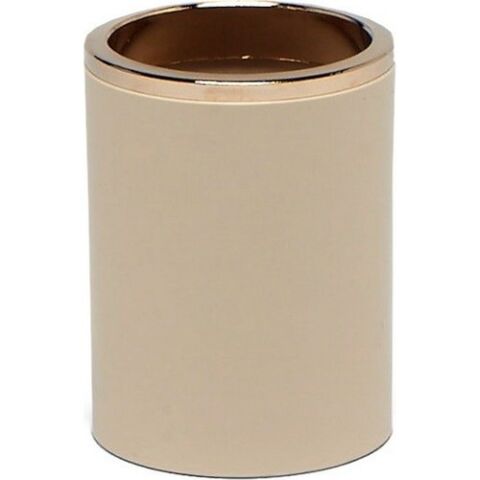 Primanova Lenox Bej Altın 3 'lü Banyo Takımı Seti