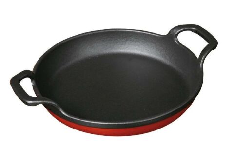 Sürel Döküm Demir Sahan Tava - 22cm - Yakut Kırmızı