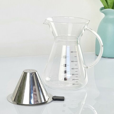 Acar Cam Chemex Filtre Kahve Demleyici 400 ml AC-011135/12