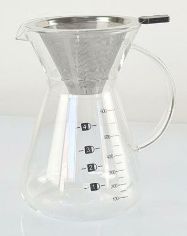 Acar Cam Chemex Filtre Kahve Demleyici 400 ml AC-011135/12