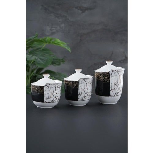 Acar 3lü Porselen Baharat Takımı KAI-011686/6