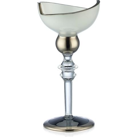 Kcd Black&whıte Ayaklı Şamdan