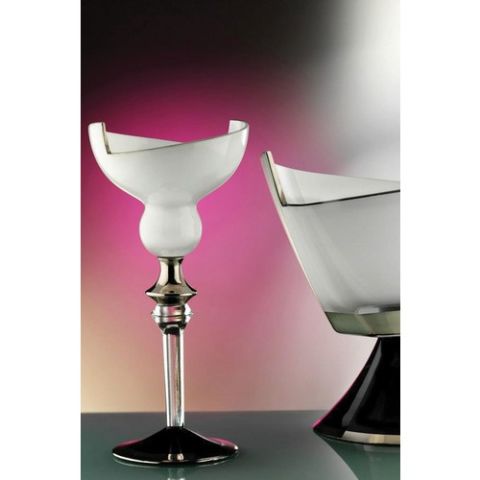 Kcd Black&whıte Ayaklı Şamdan