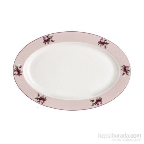 Pure Blanche Bone Porselen Kayık Tabak 21 Cm Scozzese 4 lü 8637067