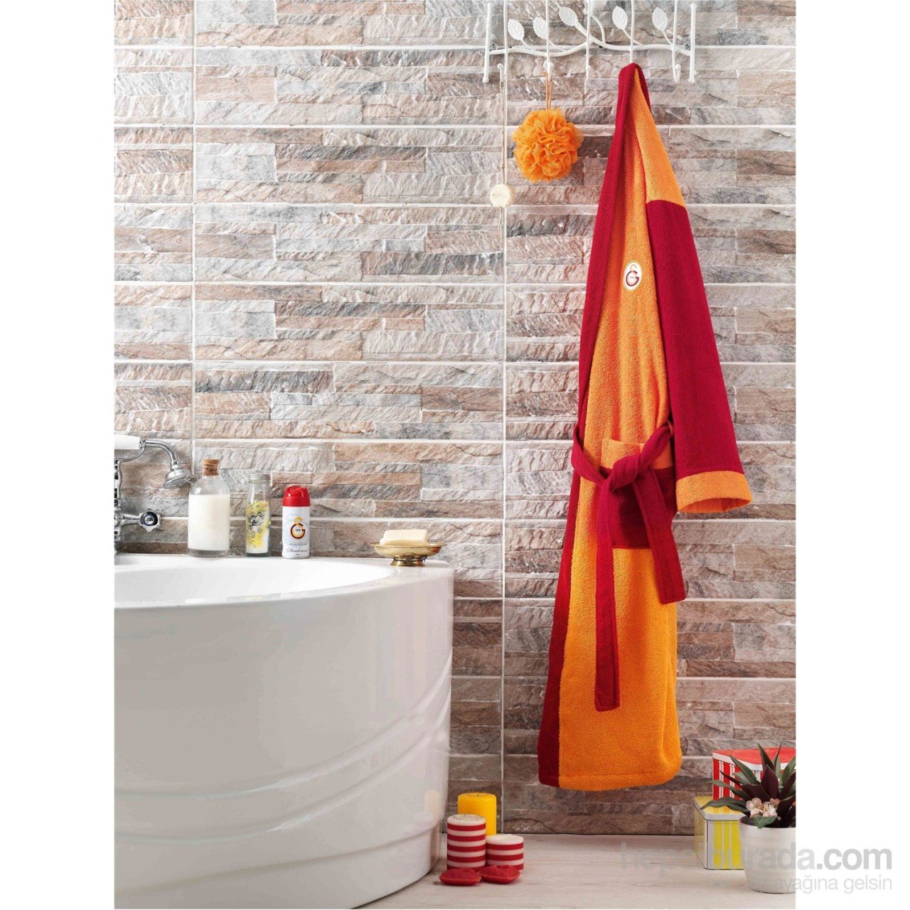 TAÇ Galatasaray Logo Pamuk Bornoz Medium 71078676