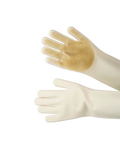 ACAR SİLİKON FIRIN ELDİVENİ BEYAZ-GRİ-BEJ IVY-010004