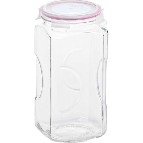 Glasslock D-IP593 Kare Cam Kavanoz 3000 ml Glasslock