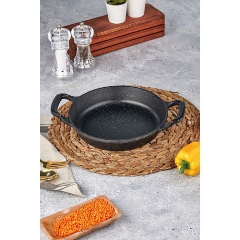 Cooker 18 cm Döküm Tava Granit Sahan Tekli CKR2895