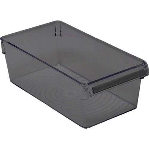 Primanova Dolap Içi Düzenleme Kutusu - Organizer 290*150*100 mm Şeffaf Siyah No:1