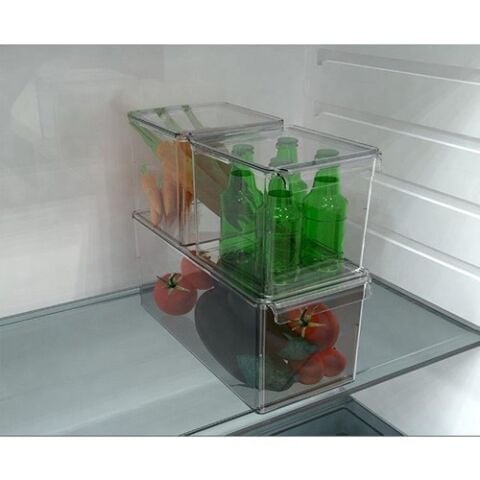 Primanova Kapaklı Buzdolabı ve Dolap Raf Düzenleyici 3'lü Set M-E73-S1-16