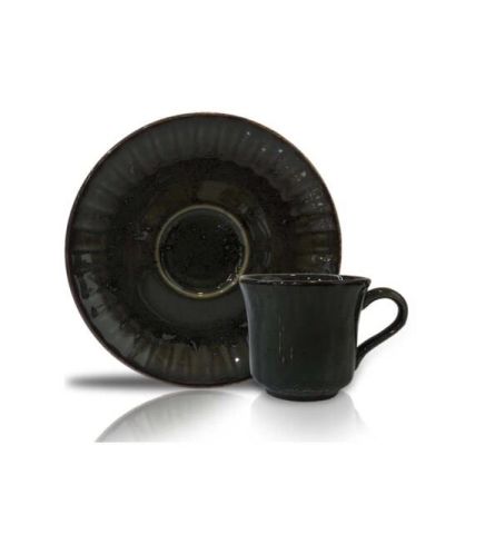 Acar 12 Parça Seda Kahve Seti 016917