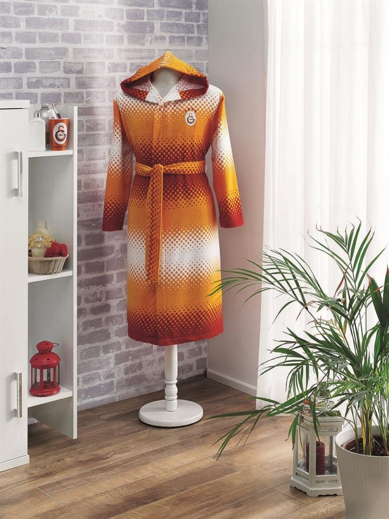 TAÇ GALATASARAY BASKILI BORNOZ S-M-L BEDEN