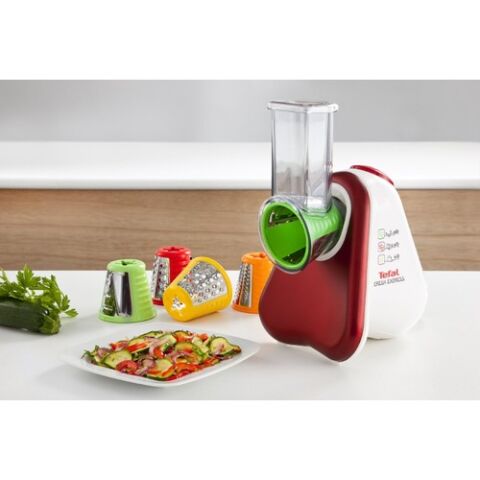 Tefal Fresh Express Fight Doğrayıcı Rende - Kırmızı