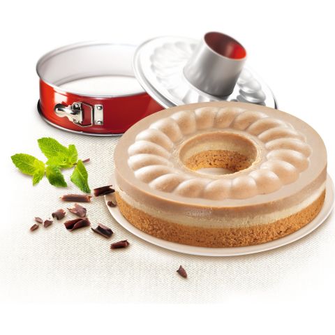 Tefal Delibake Savarin Kelepçeli Kek Kalıbı 28 cm (27 cm) - 2100104741 - Made In Germany