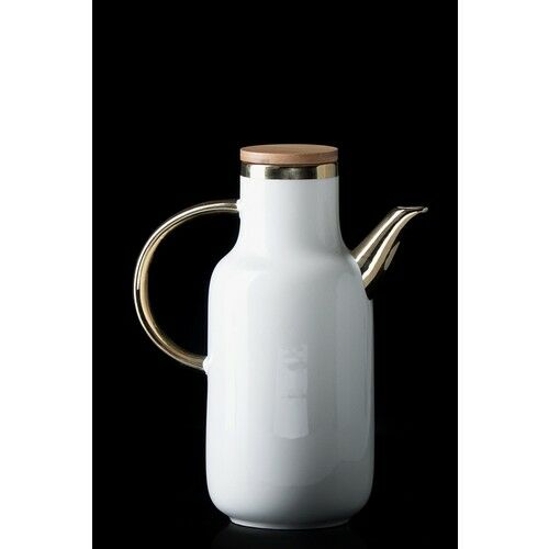 Acar La Purle Bambu Kapaklı Porselen Yağlık PORJ-21-0309/12