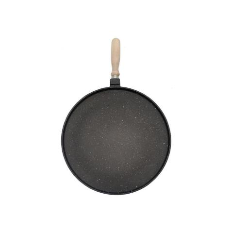 Cooker 36 Cm Döküm Granit Gözleme Tavası Balık Krep Et Hamur CKR2846