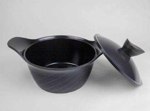 Primanova Anthony Alüminyum Derin Tencere 24 Cm Siyah D-ANT24C