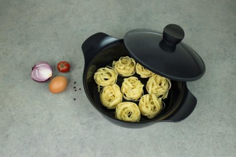 Primanova Anthony Alüminyum Derin Tencere 24 Cm Siyah D-ANT24C