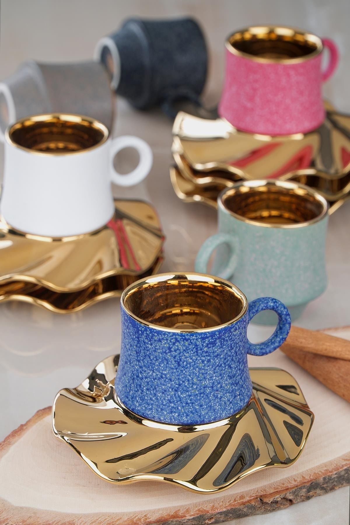 Acar Monte Rosa 6lı Porselen Kahve Fincanı Takımı SYT-011710/12